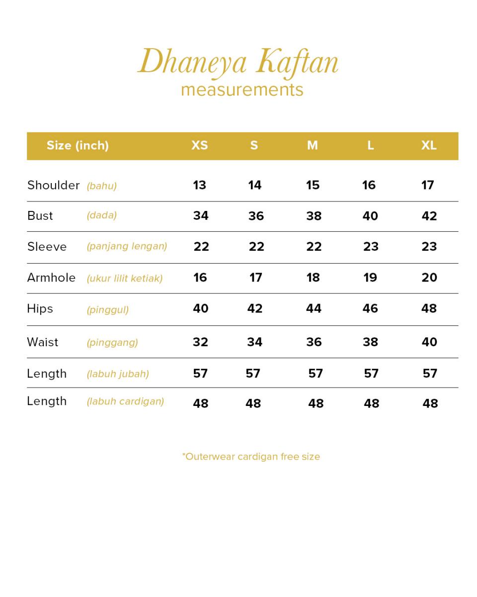 DHANEYA KAFTAN - DARK PURPLE