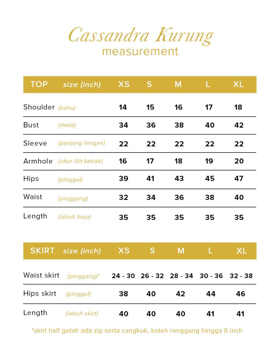 CASSANDRA KURUNG - NAVY BLUE