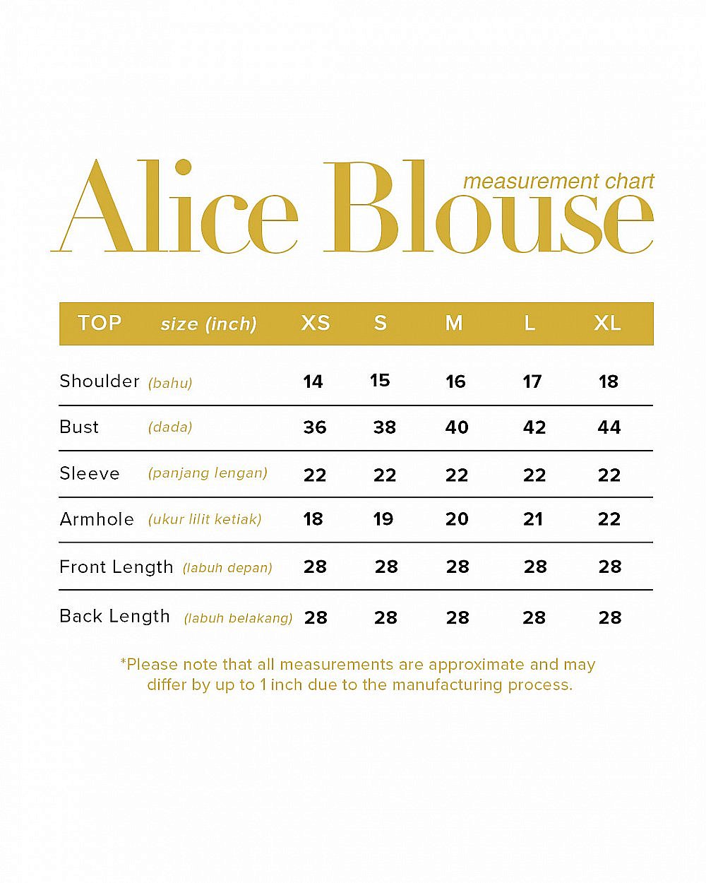 ALICE BLOUSE - MULBERRY