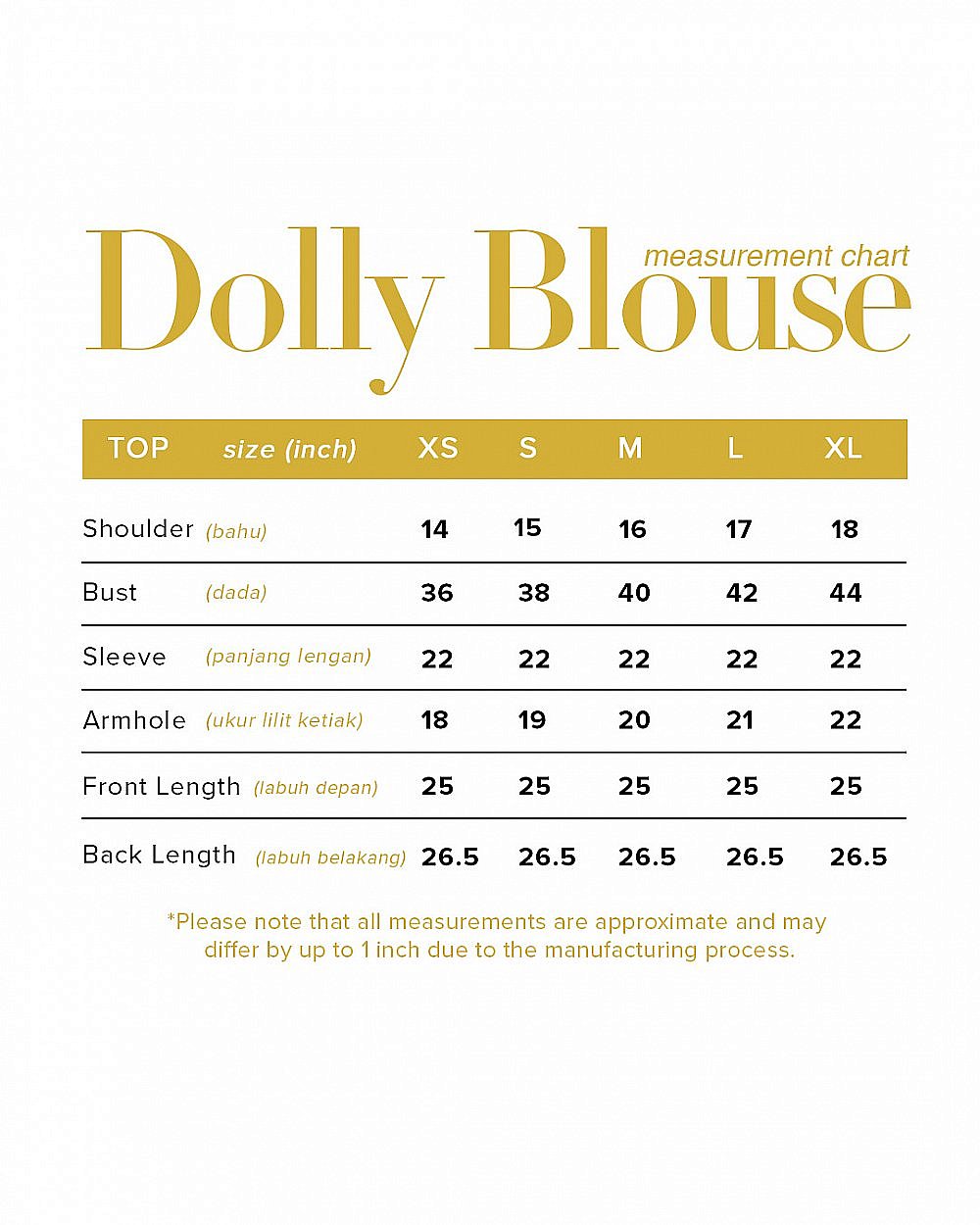 DOLLY BLOUSE - ROSE PEACH