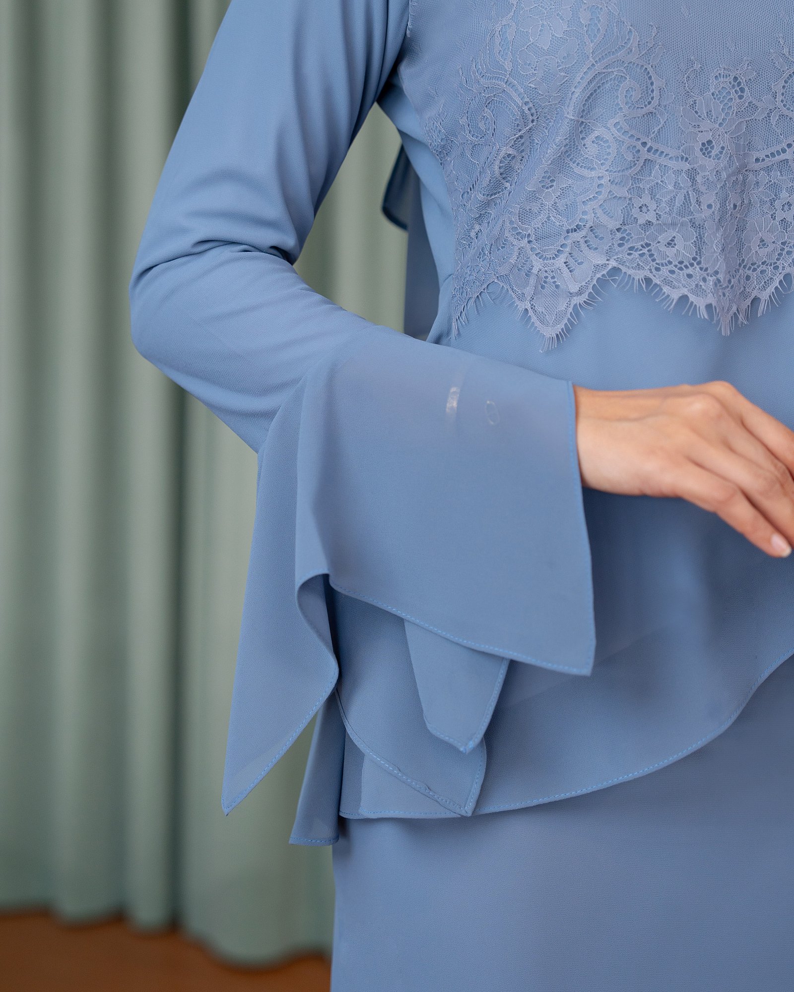 SOPHIA KURUNG - STEEL BLUE