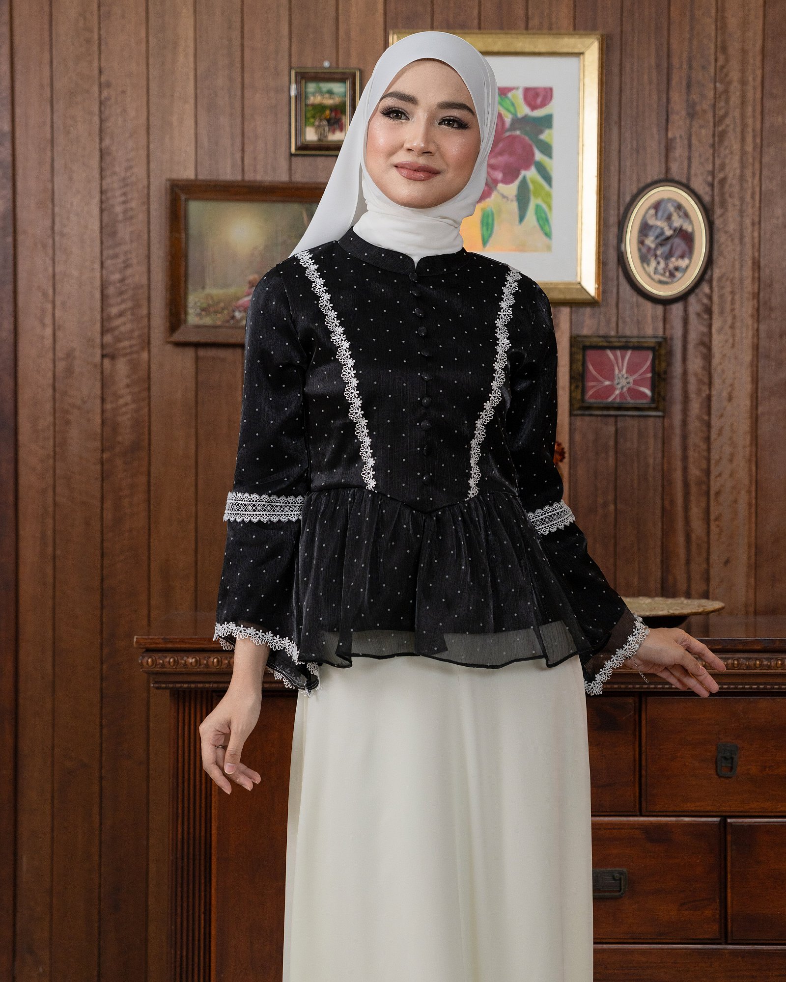 EIRA BLOUSE - BLACK
