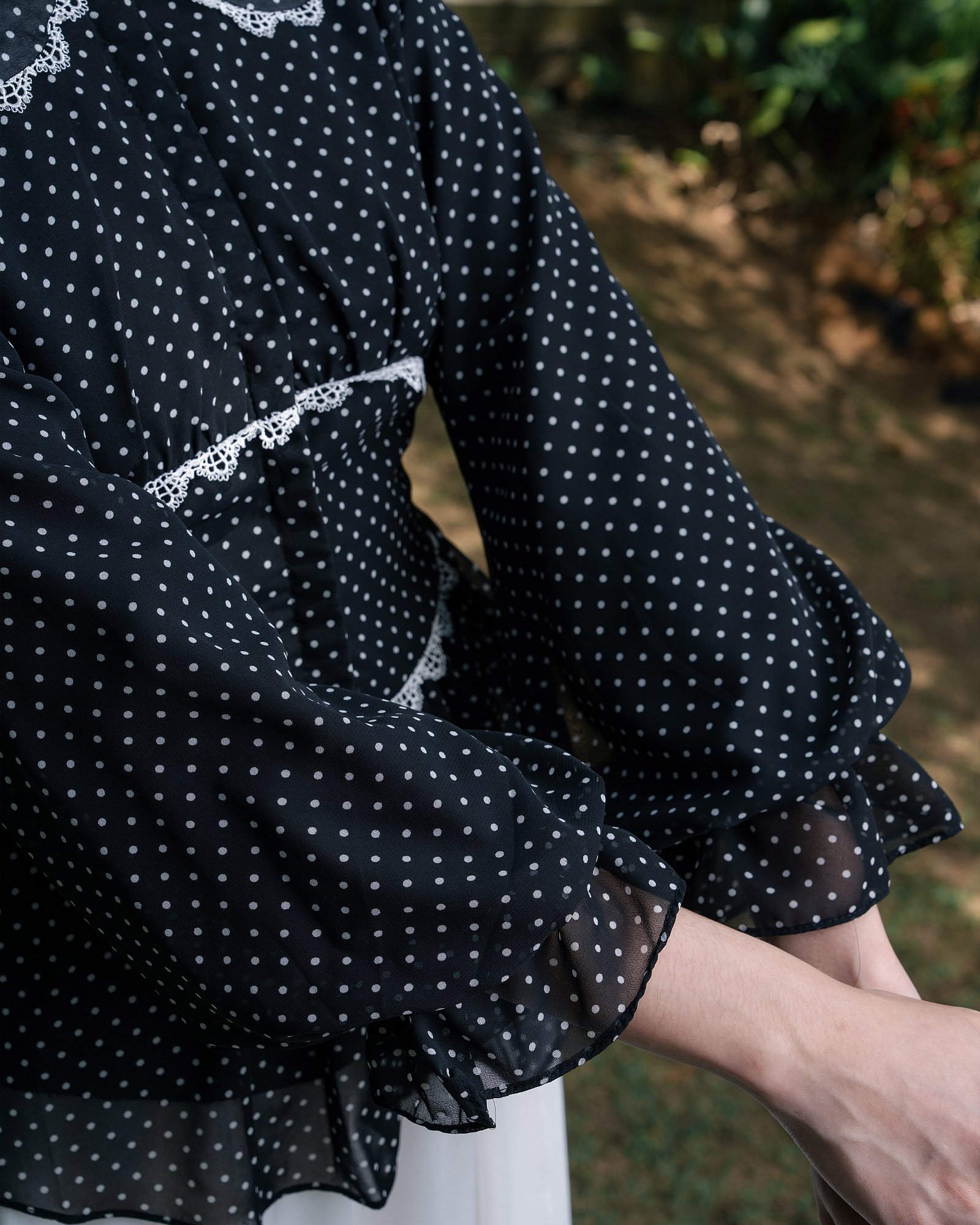LUMI BLOUSE - BLACK