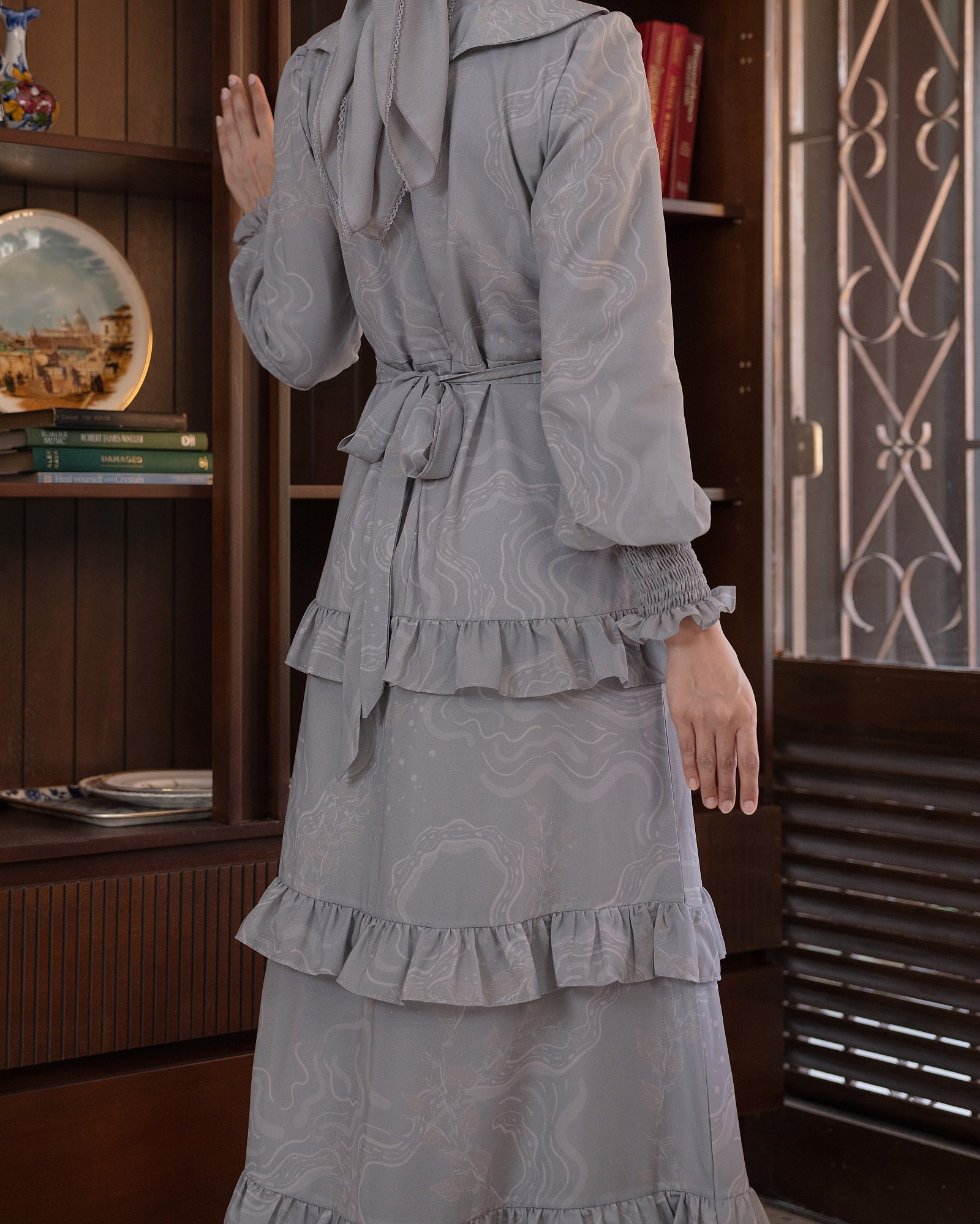 ELLE DRESS - DARK GREY