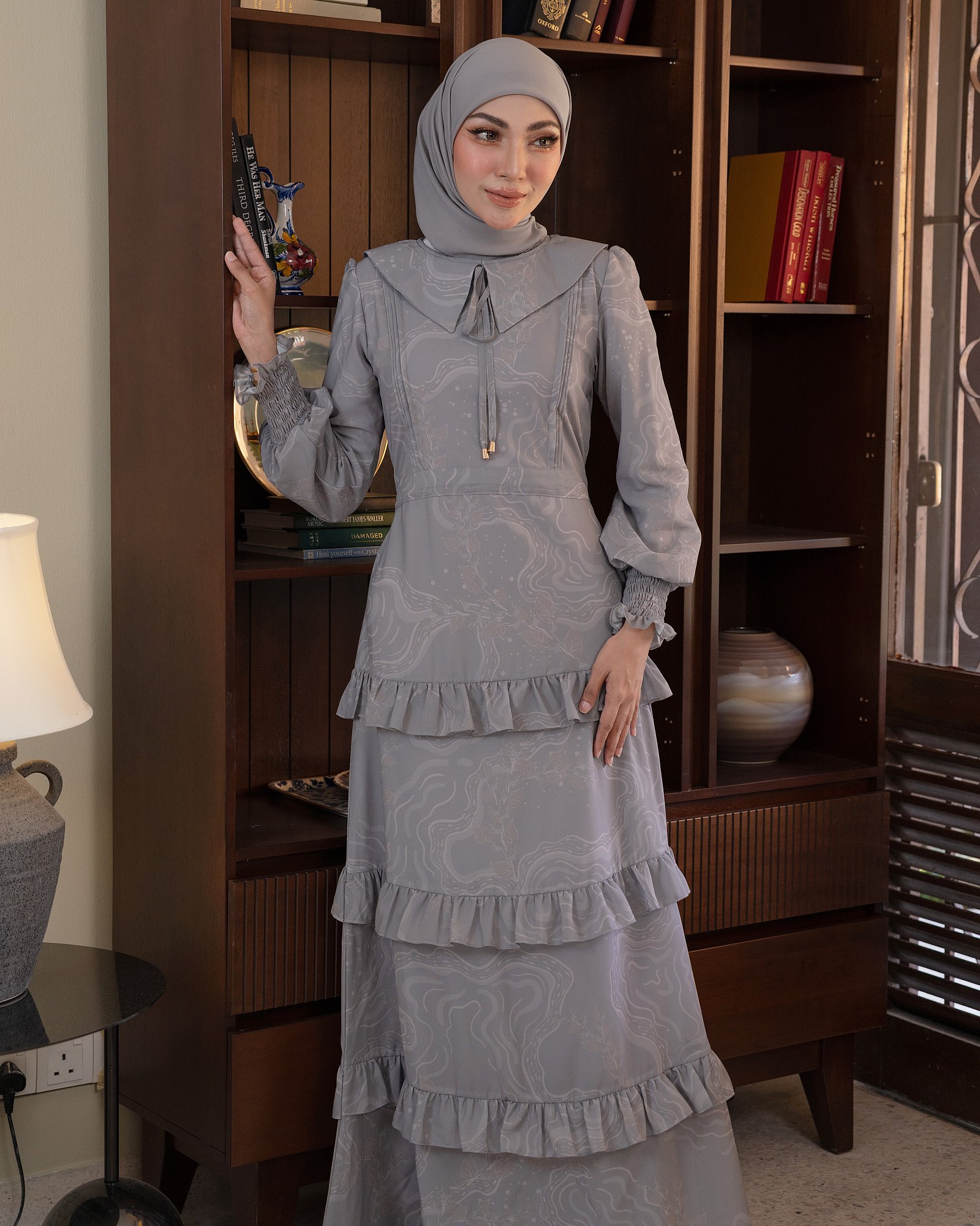 ELLE DRESS - DARK GREY