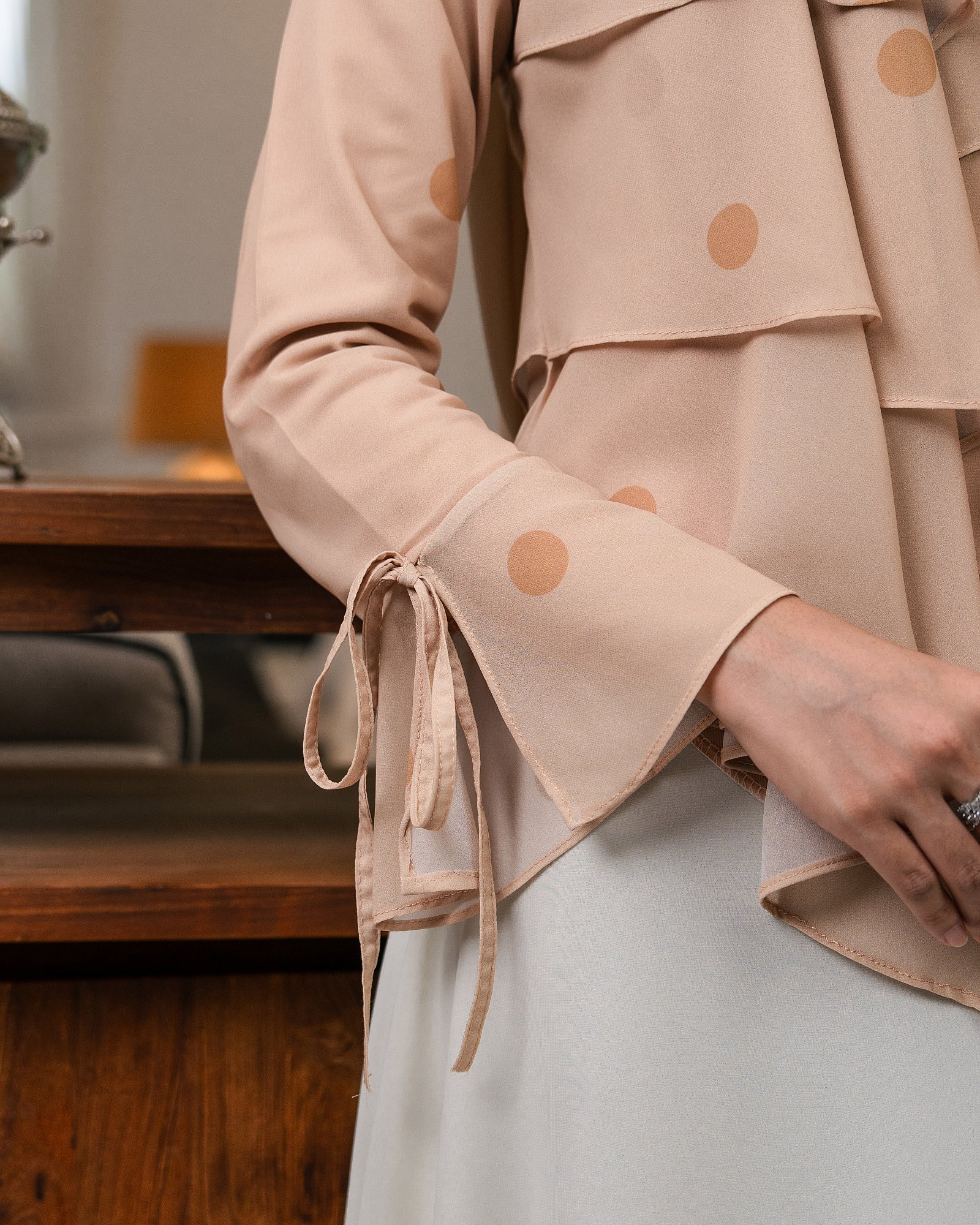 GISELLE BLOUSE - GOLDEN SAND