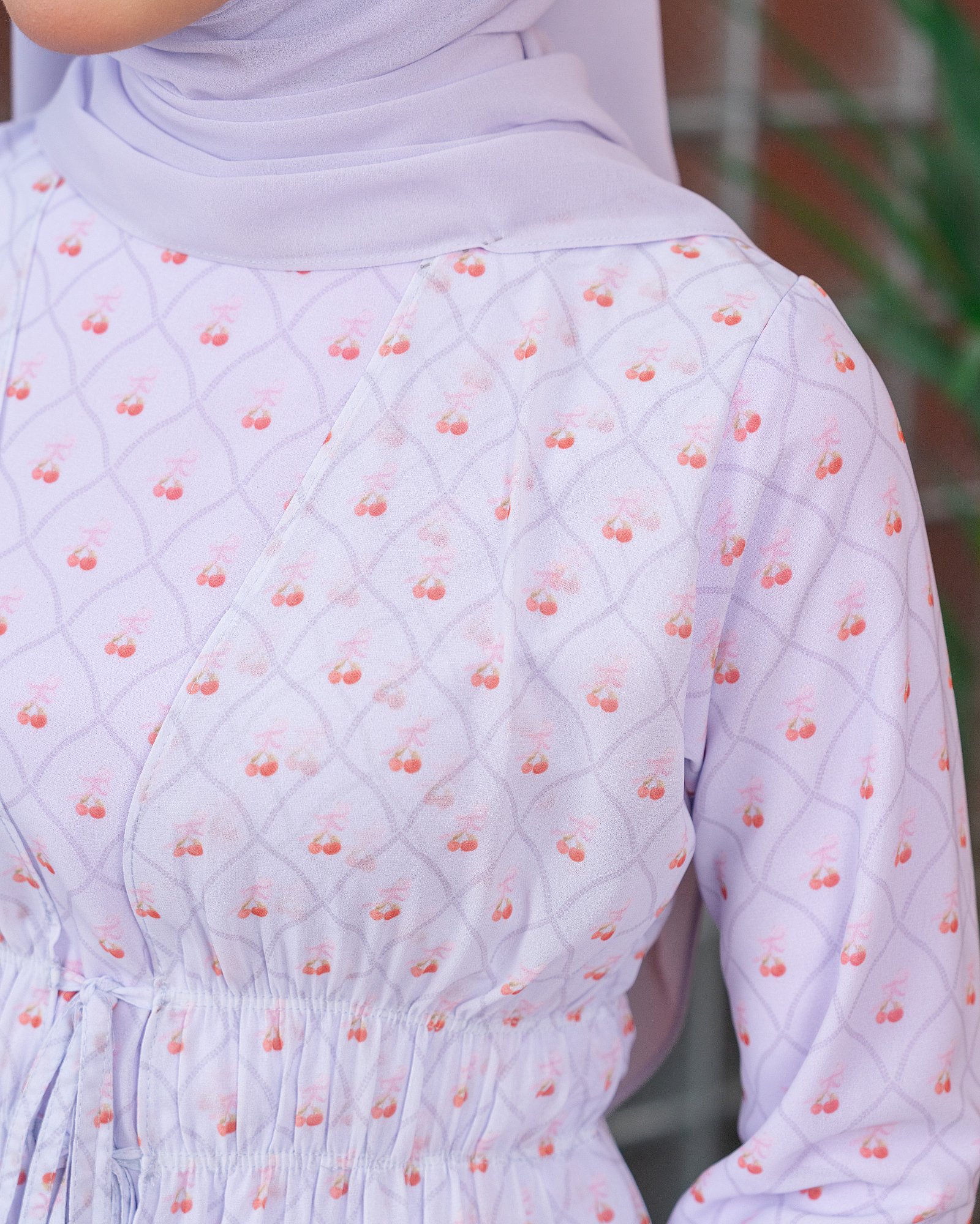 AMORA BLOUSE - LILAC BLOOM
