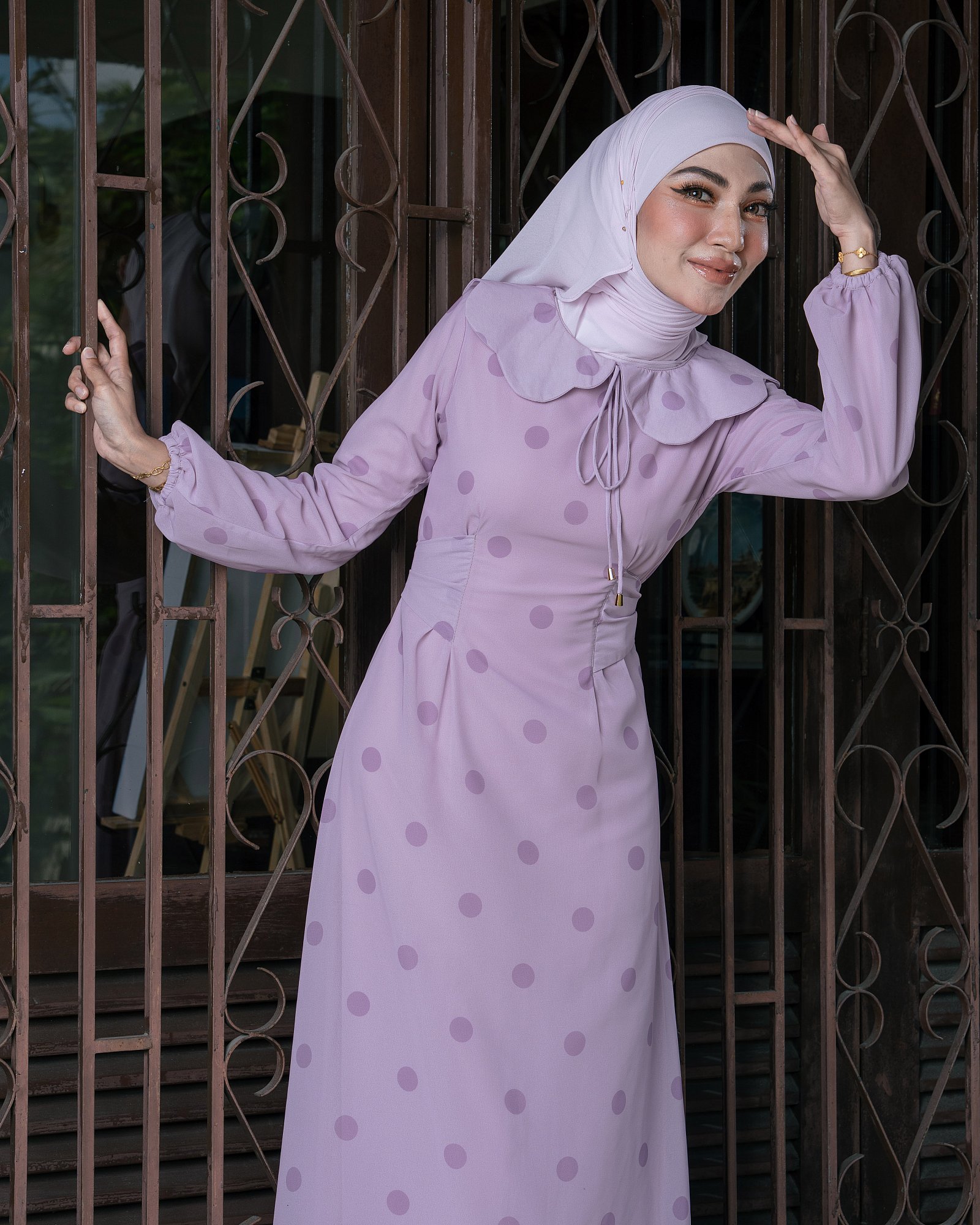 DAISY DRESS - LILAC PURPLE
