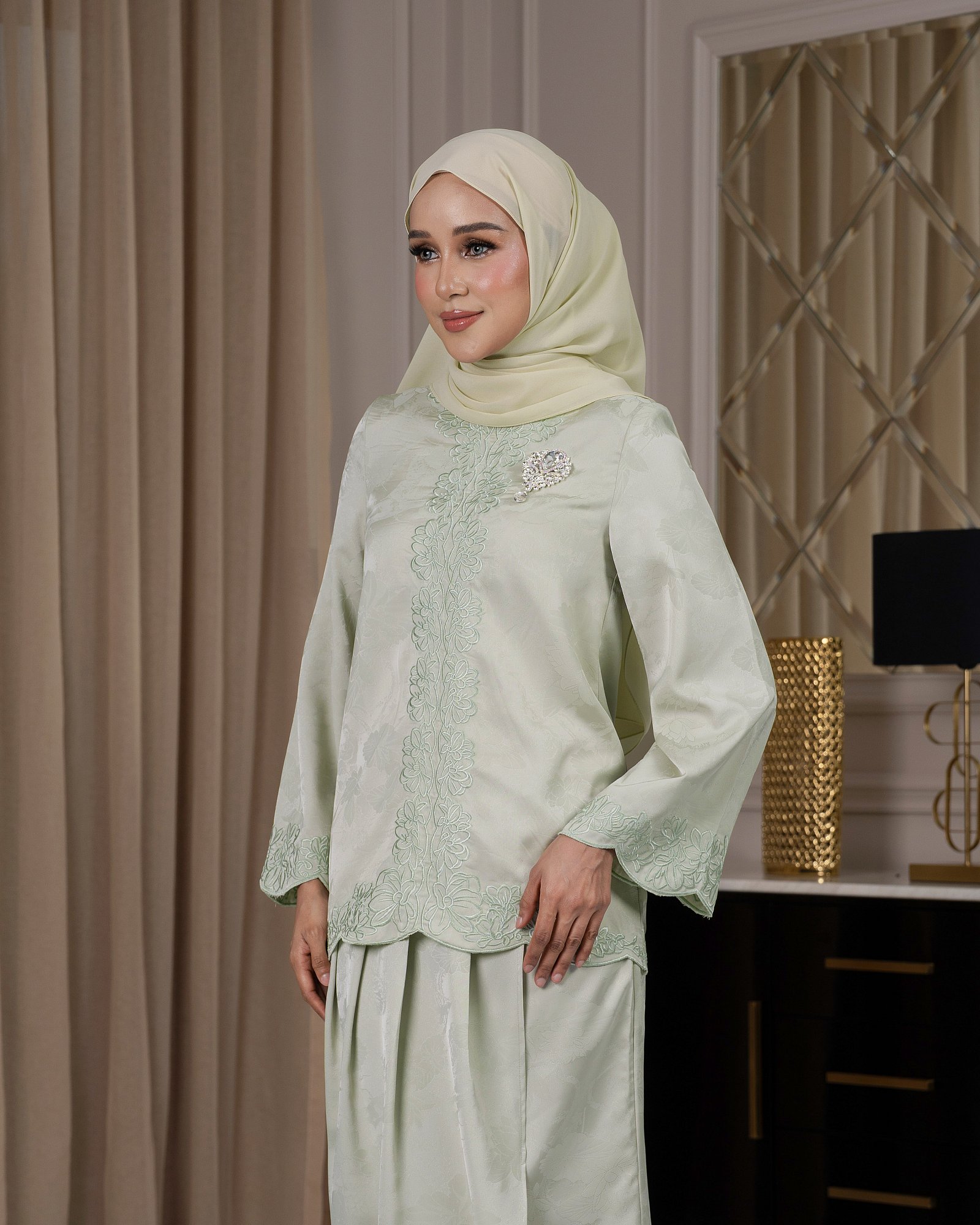 ARIA KURUNG - MINT GREEN