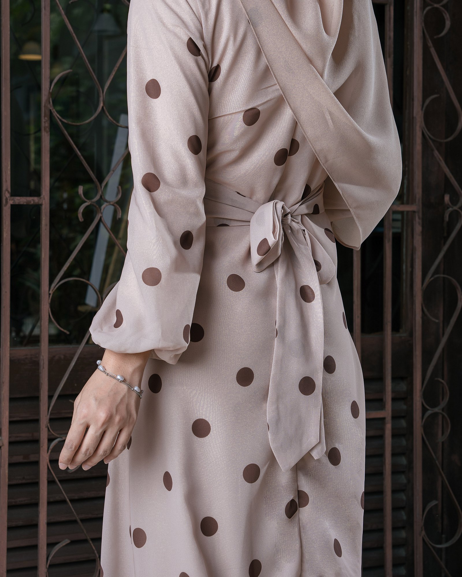 DAISY DRESS - NUDE