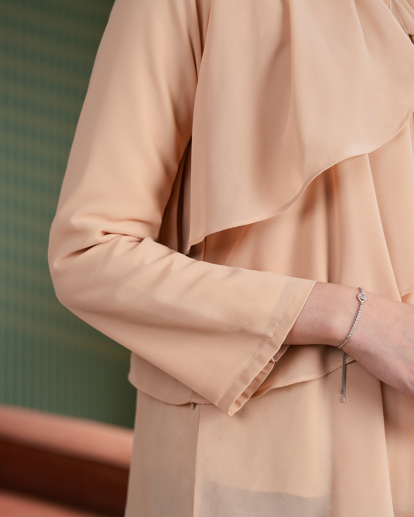 CLEO BLOUSE - NUDE