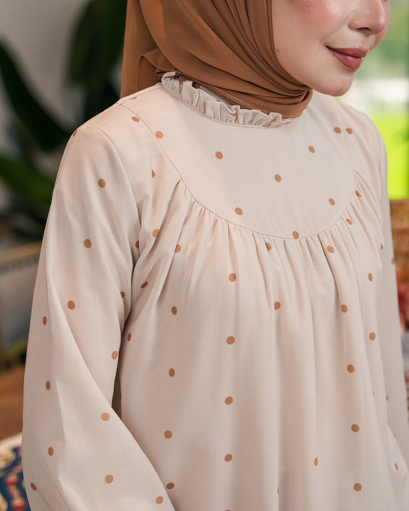 SEINNA BLOUSE - OATMILK