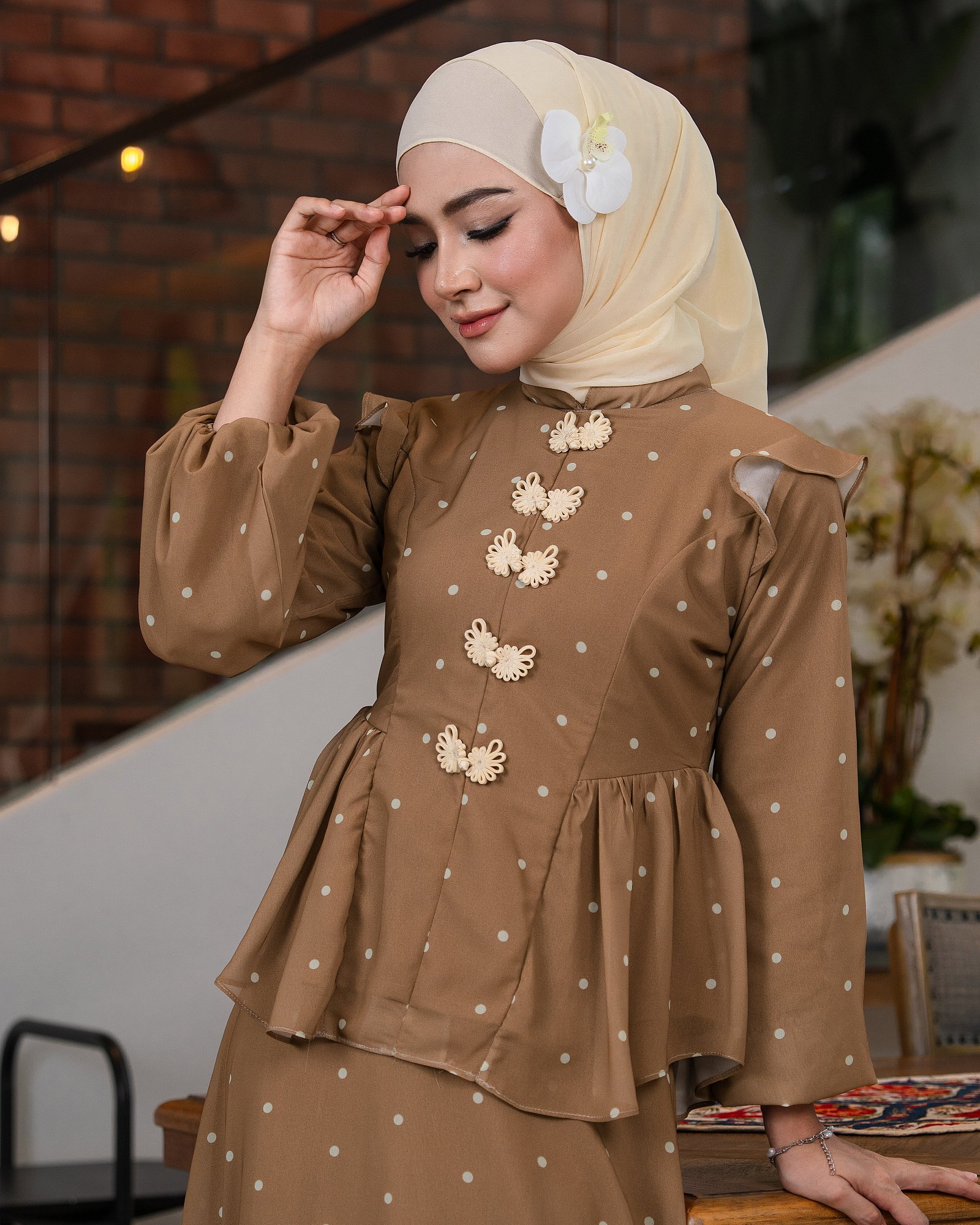 CHARLOTTE SET - OLIVE BROWN