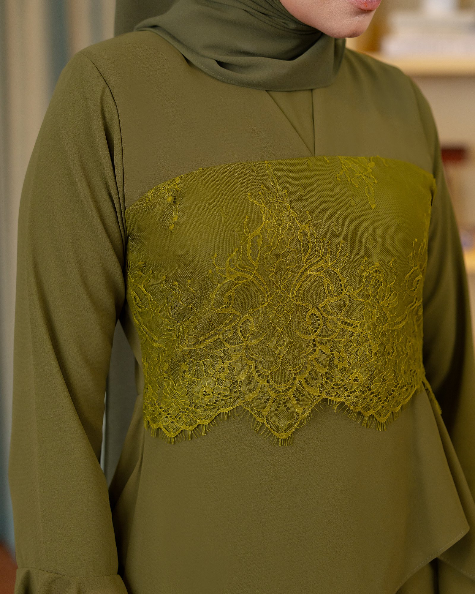 SOPHIA KURUNG - OLIVE