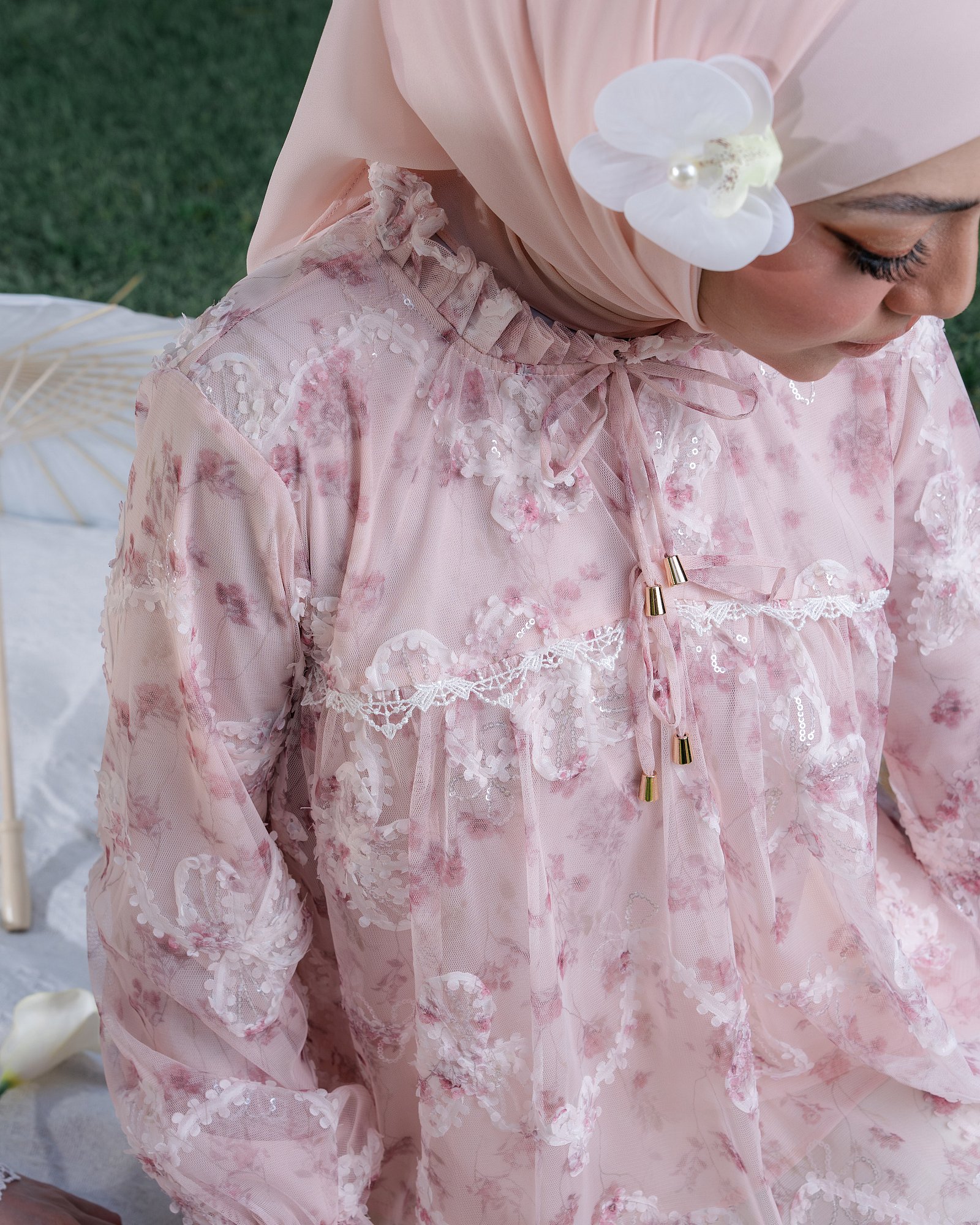 MOLY BLOUSE - ROSY PEACH