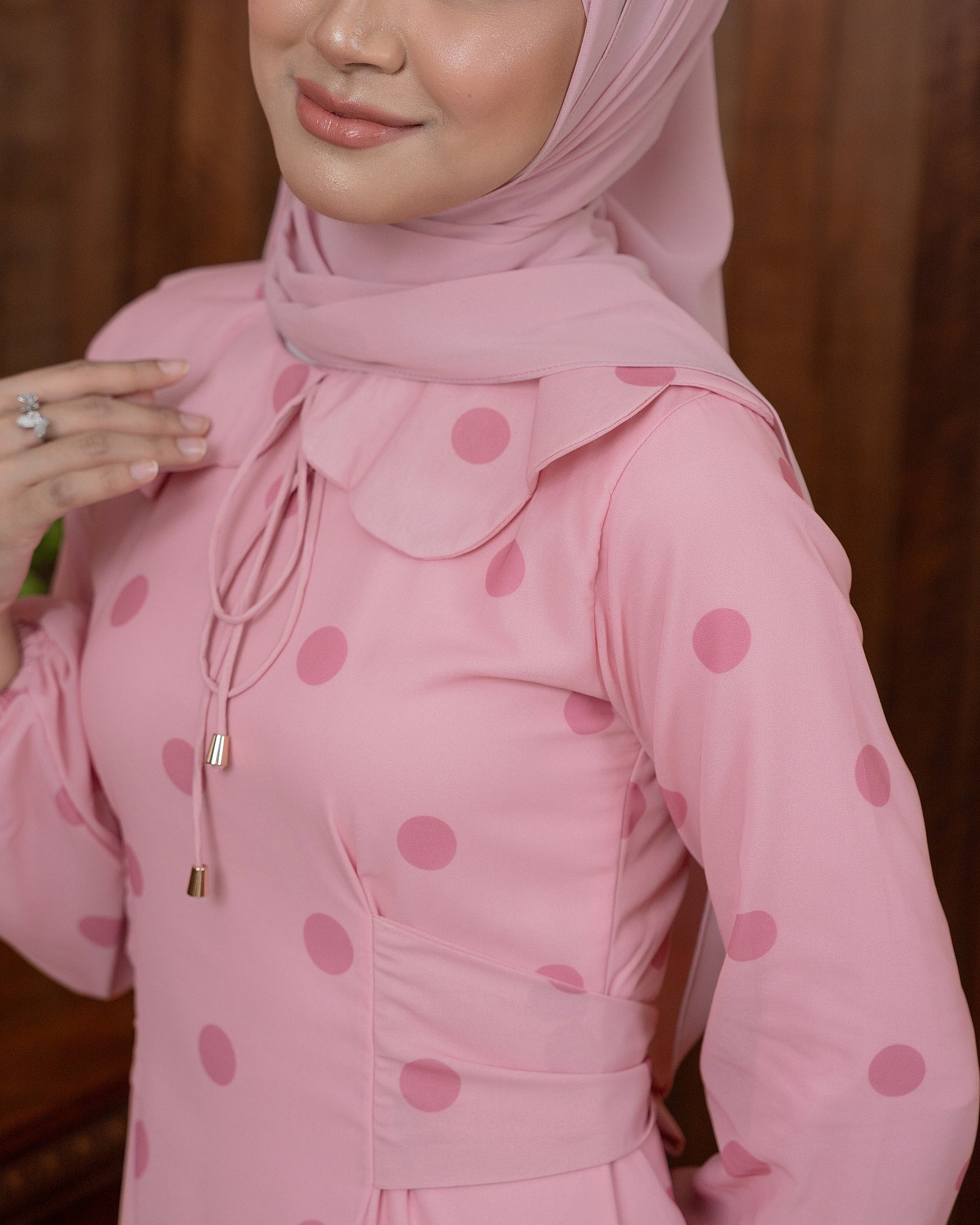 DAISY DRESS - BLUSH ROSE