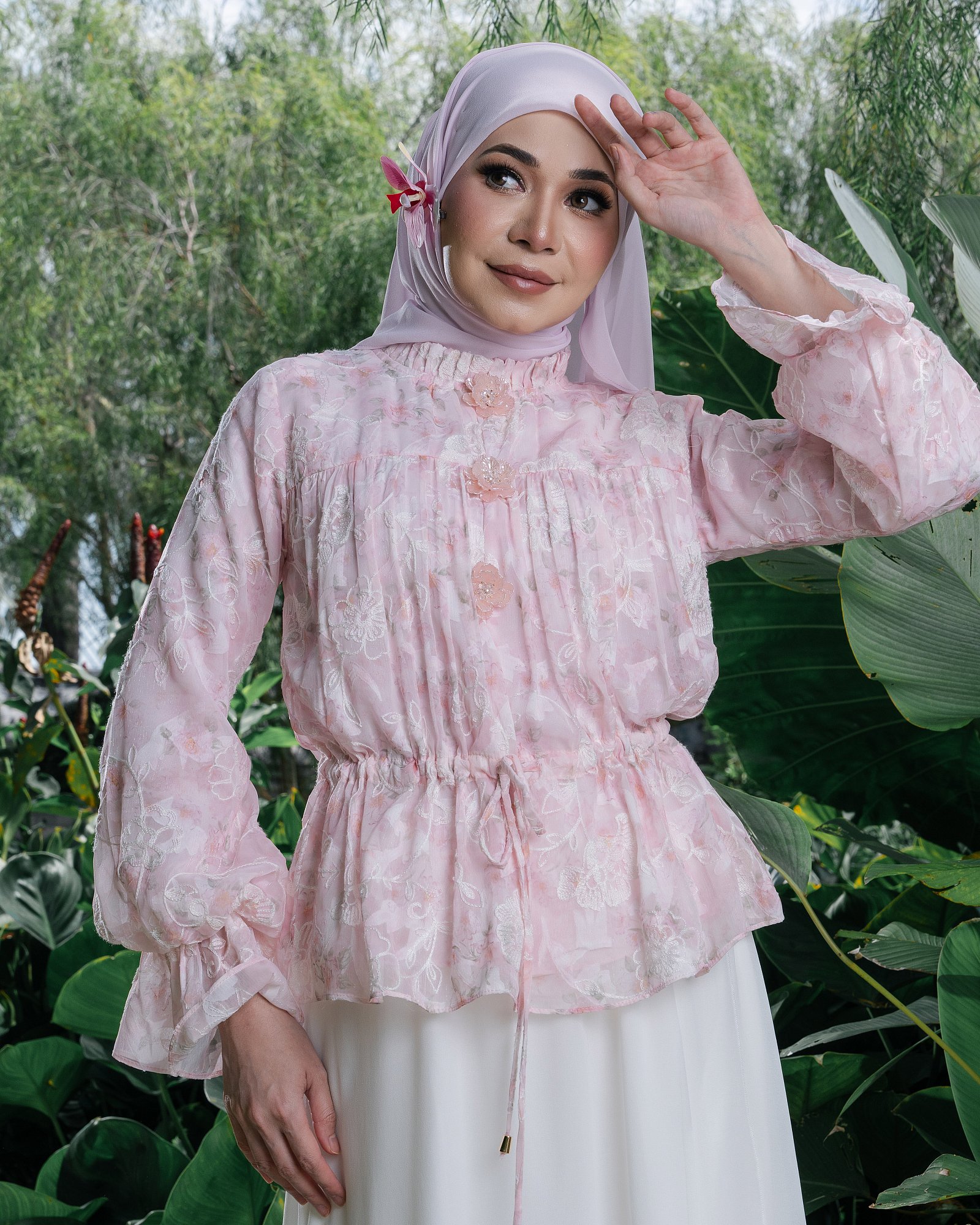 ELSA BLOUSE - FAIRY PINK