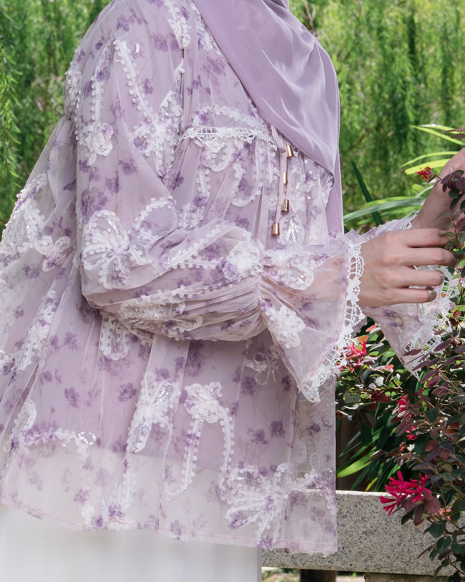 MOLY BLOUSE - MAUVE PETAL