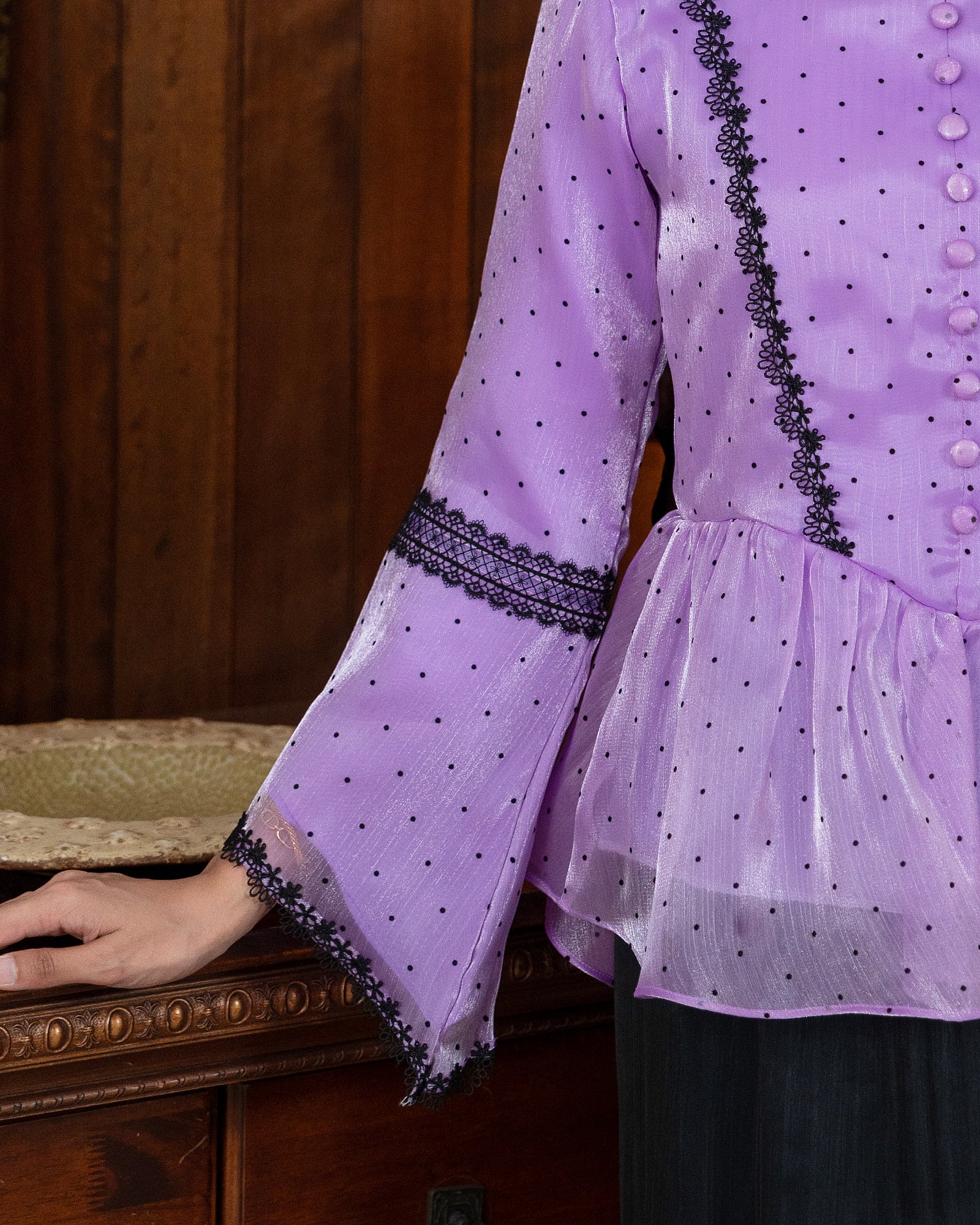 EIRA BLOUSE - LAVENDER