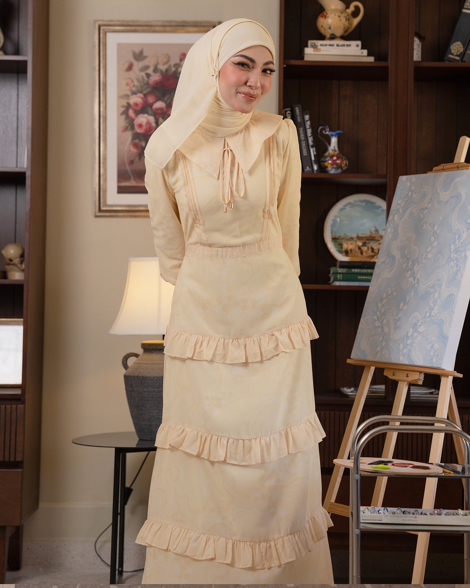 ELLE DRESS - SOFT YELLOW