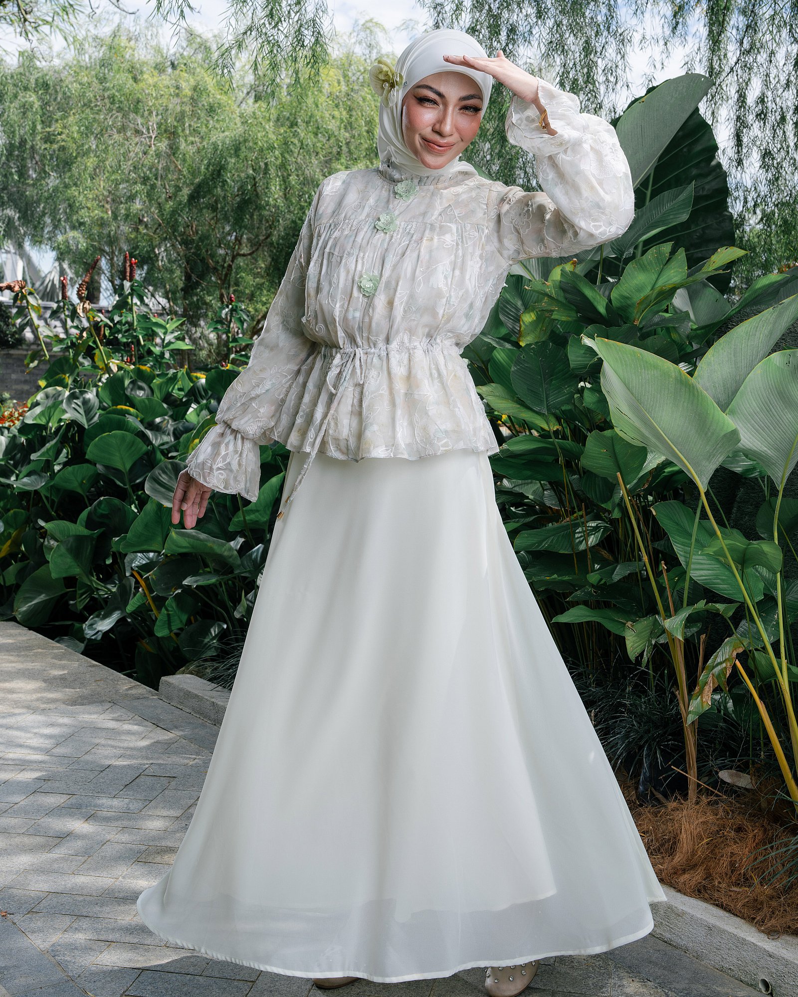 ELSA BLOUSE - PISTACHIO MIST