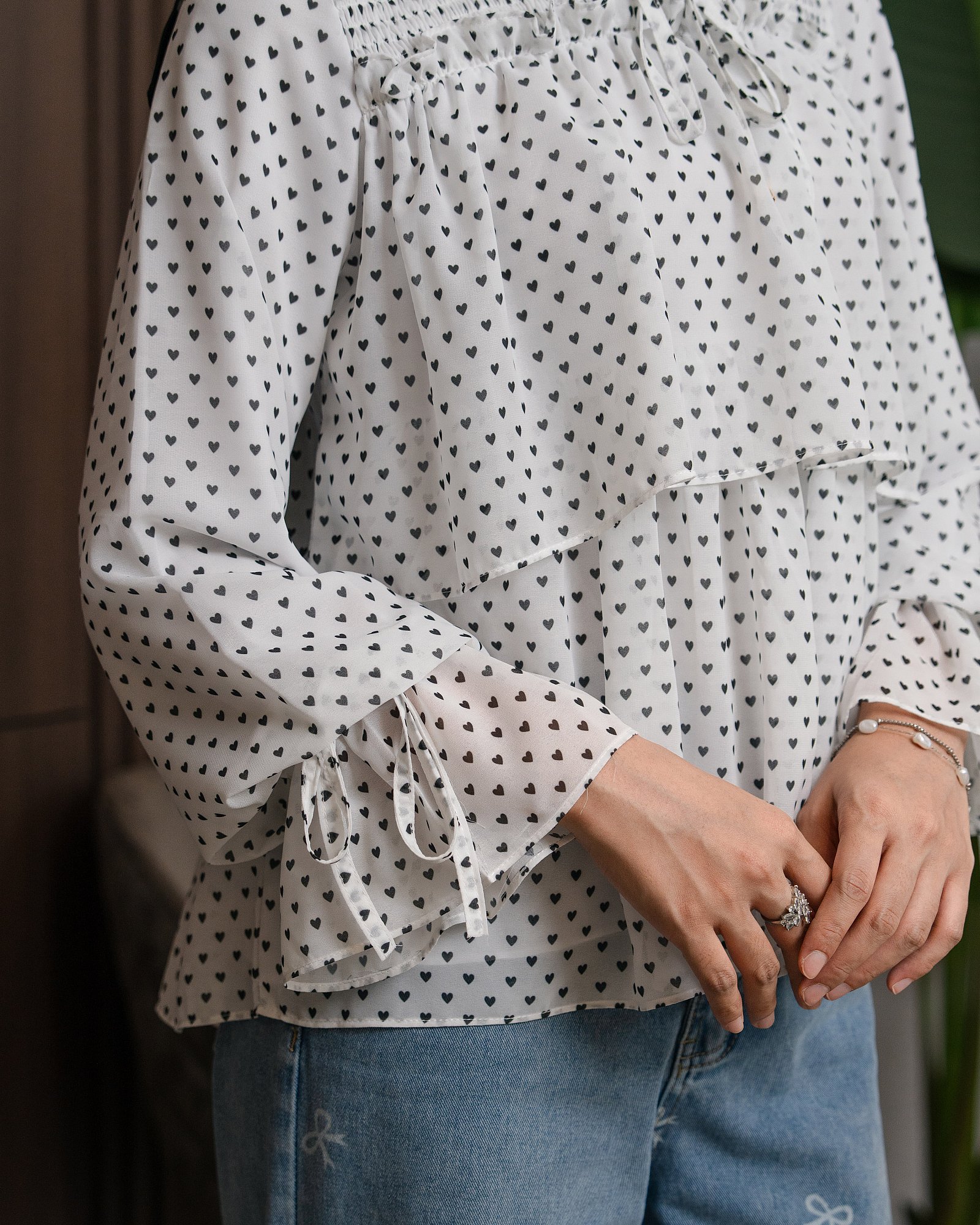 DOLLY BLOUSE - OFF WHITE
