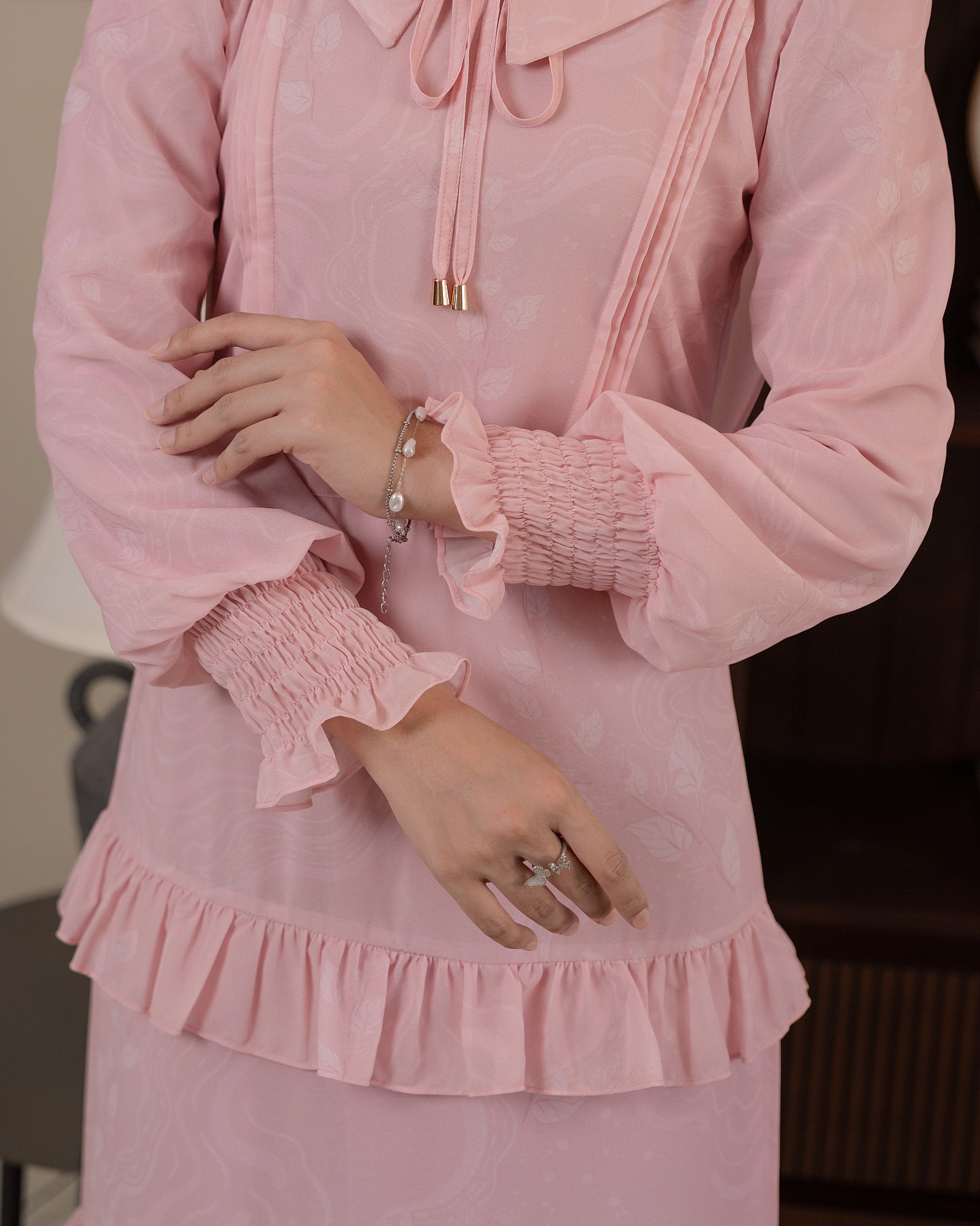 ELLE DRESS - BLUSH PINK
