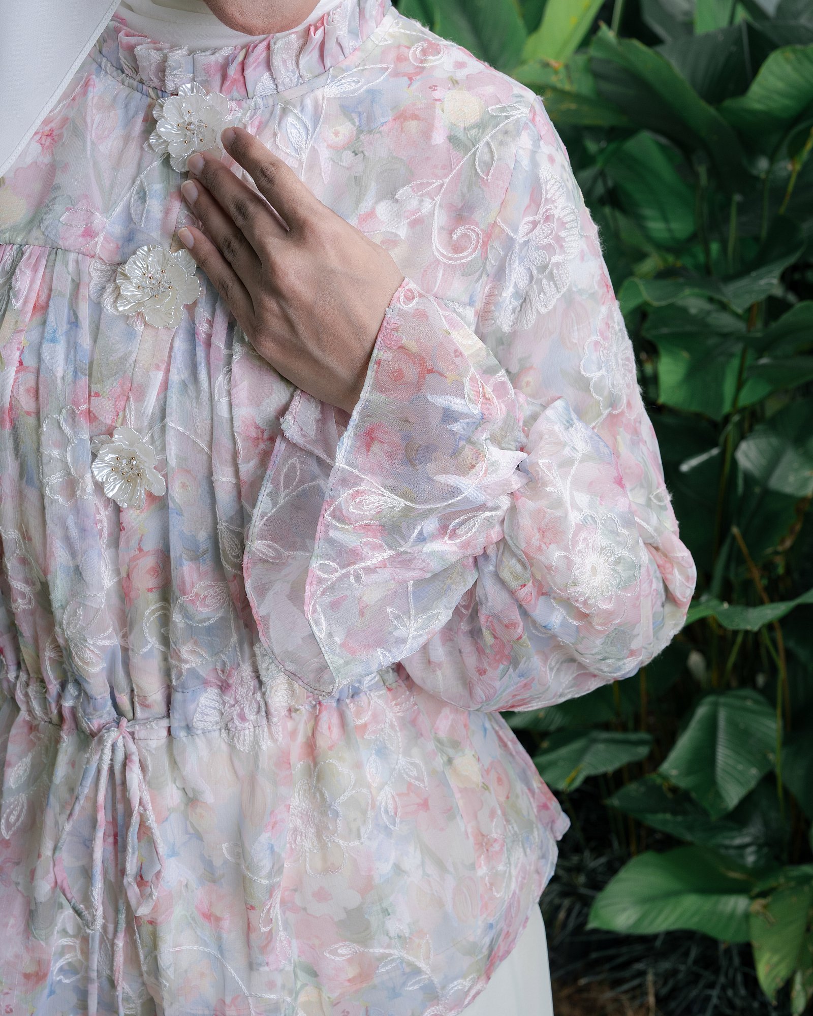 ELSA BLOUSE - RAINBOW GARDEN