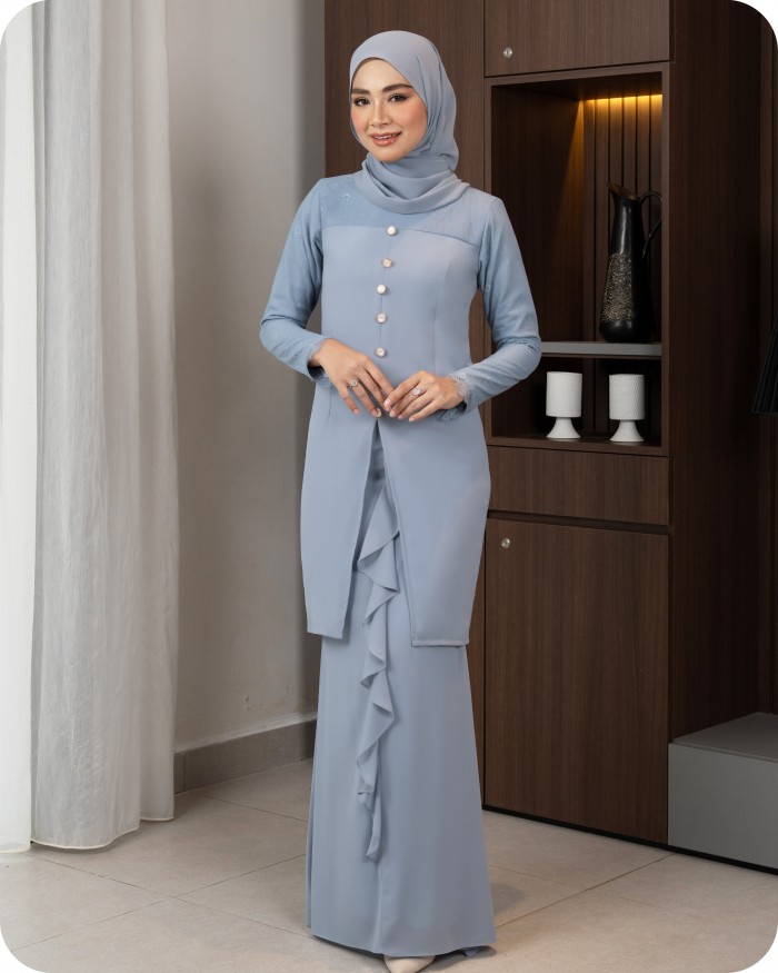 KIRANA KURUNG - ASH BLUE