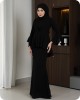 ROSY PEPLUM - BLACK