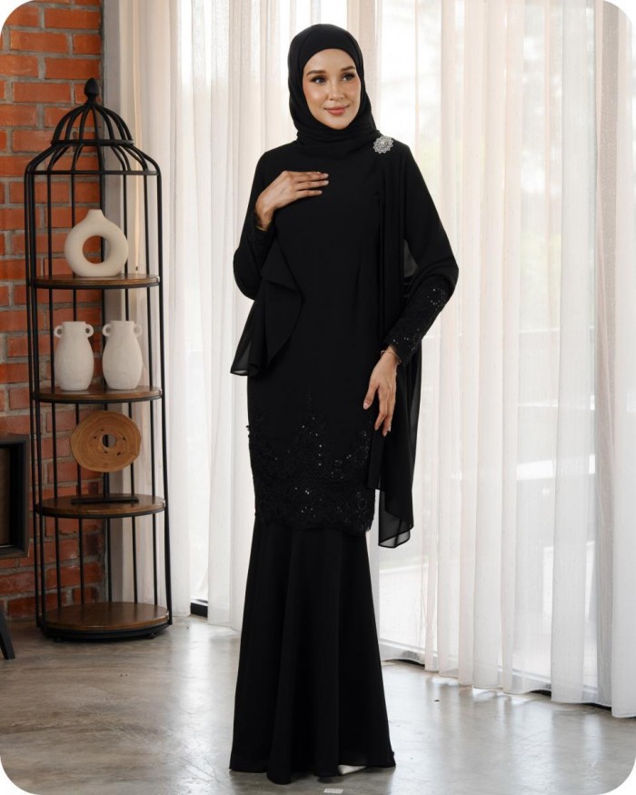 MEDINNA KURUNG - BLACK