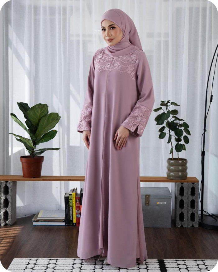 NAYLA JUBAH - BLUSH PINK