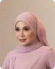 PLAIN SHAWL - BLUSH PINK