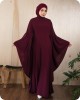 NOOR KAFTAN - BURGUNDY