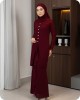KIRANA KURUNG - DARK MAROON