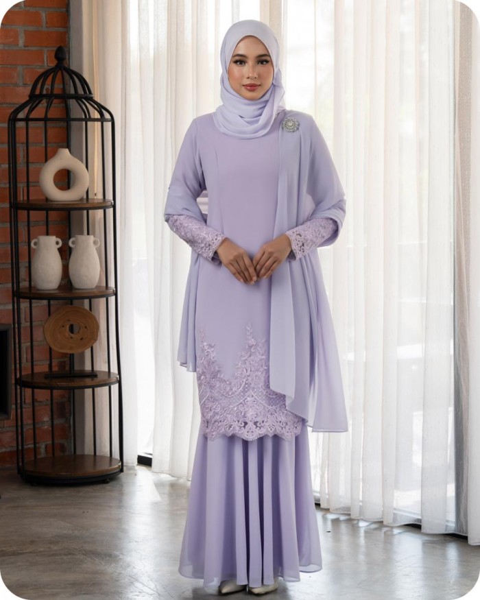 MEDINNA KURUNG - LILAC PURPLE
