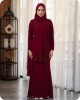 BELLEROSE KURUNG - MAROON