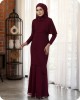 JESSAMINE KURUNG - DARK MAROON