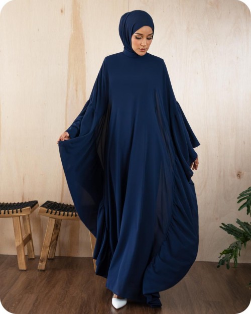 NOOR KAFTAN - NAVY BLUE