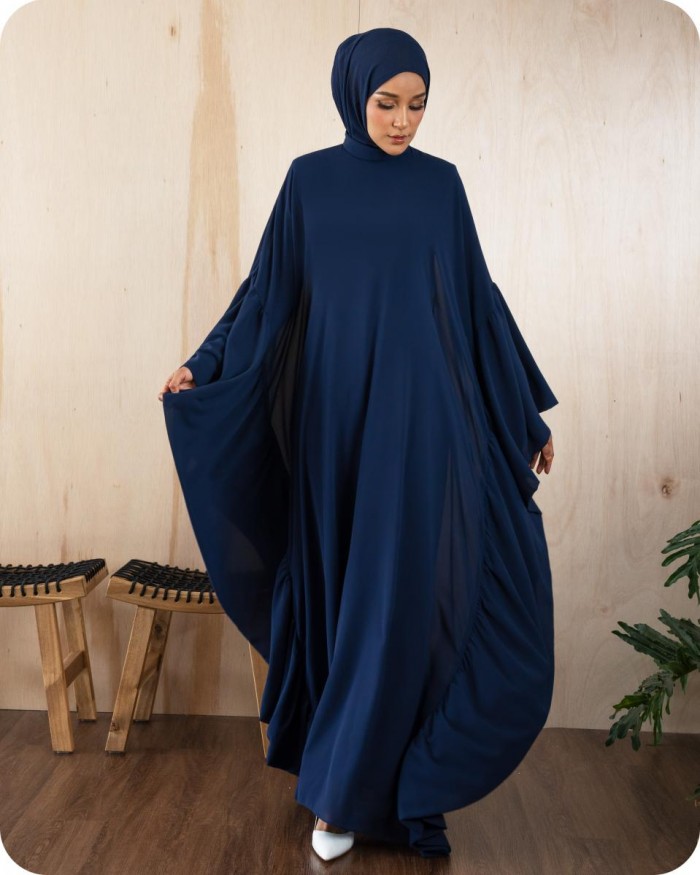 NOOR KAFTAN - NAVY BLUE