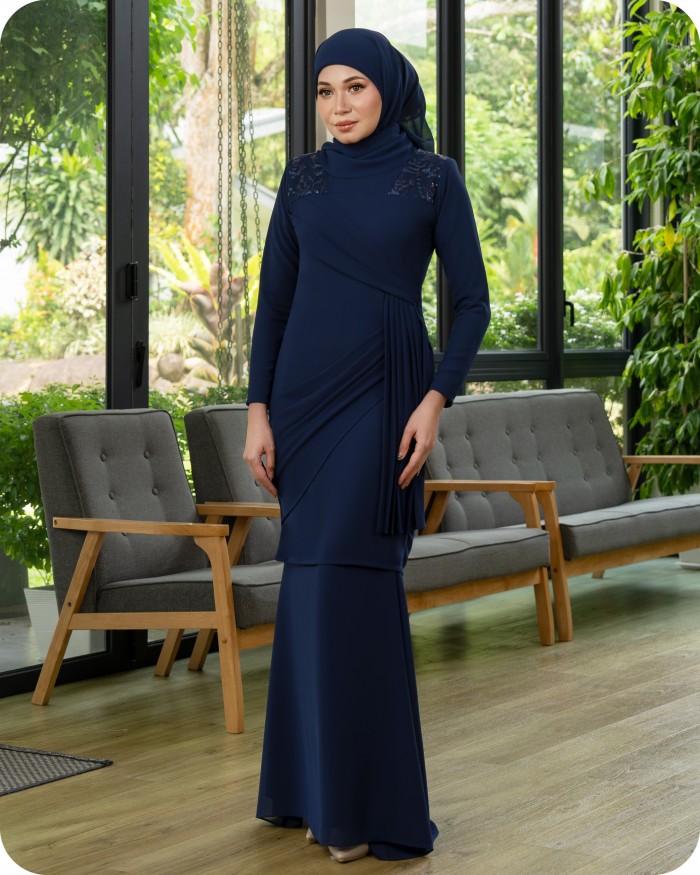 MARCELLA KURUNG - NAVY BLUE