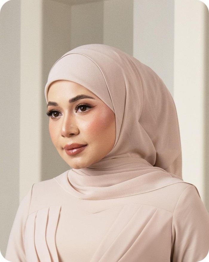 BASIC MATCHING SHAWL - BEIGE