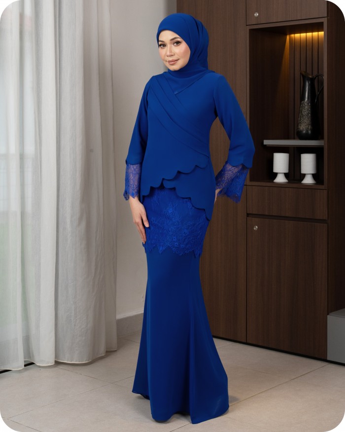 IRIS KURUNG - ROYAL BLUE