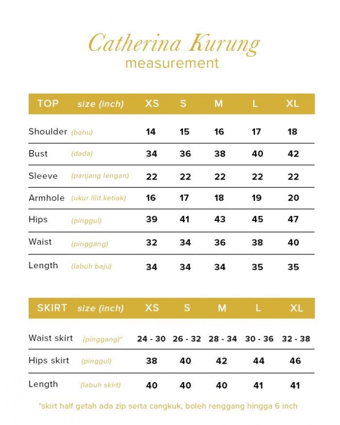 CATHERINA KURUNG - LIGHT GOLDENROD