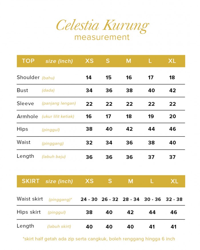 CELESTIA KURUNG - BLACK