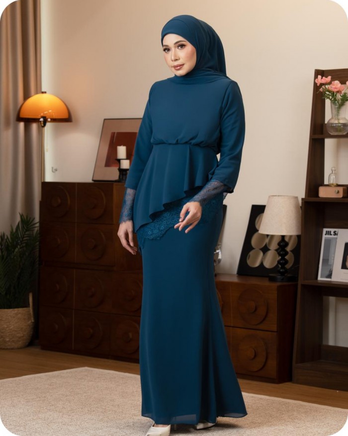 OLIVIA KURUNG - TEAL BLUE