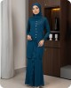 KIRANA KURUNG - TEAL BLUE