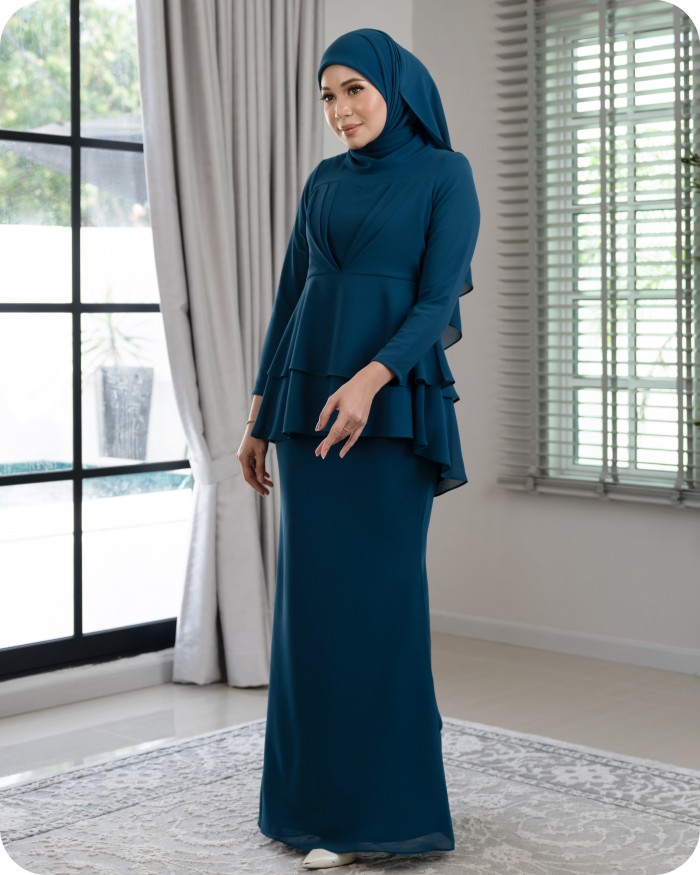 IVY KURUNG - TEAL BLUE