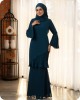 CAMMELIA KURUNG - TEAL BLUE