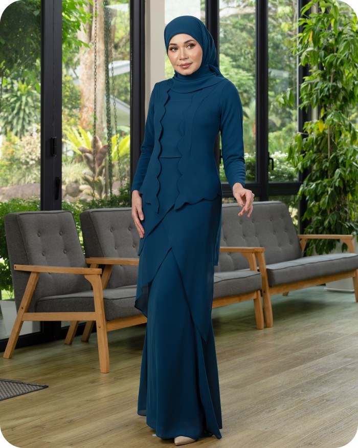 ESTELLA KURUNG - TEAL BLUE